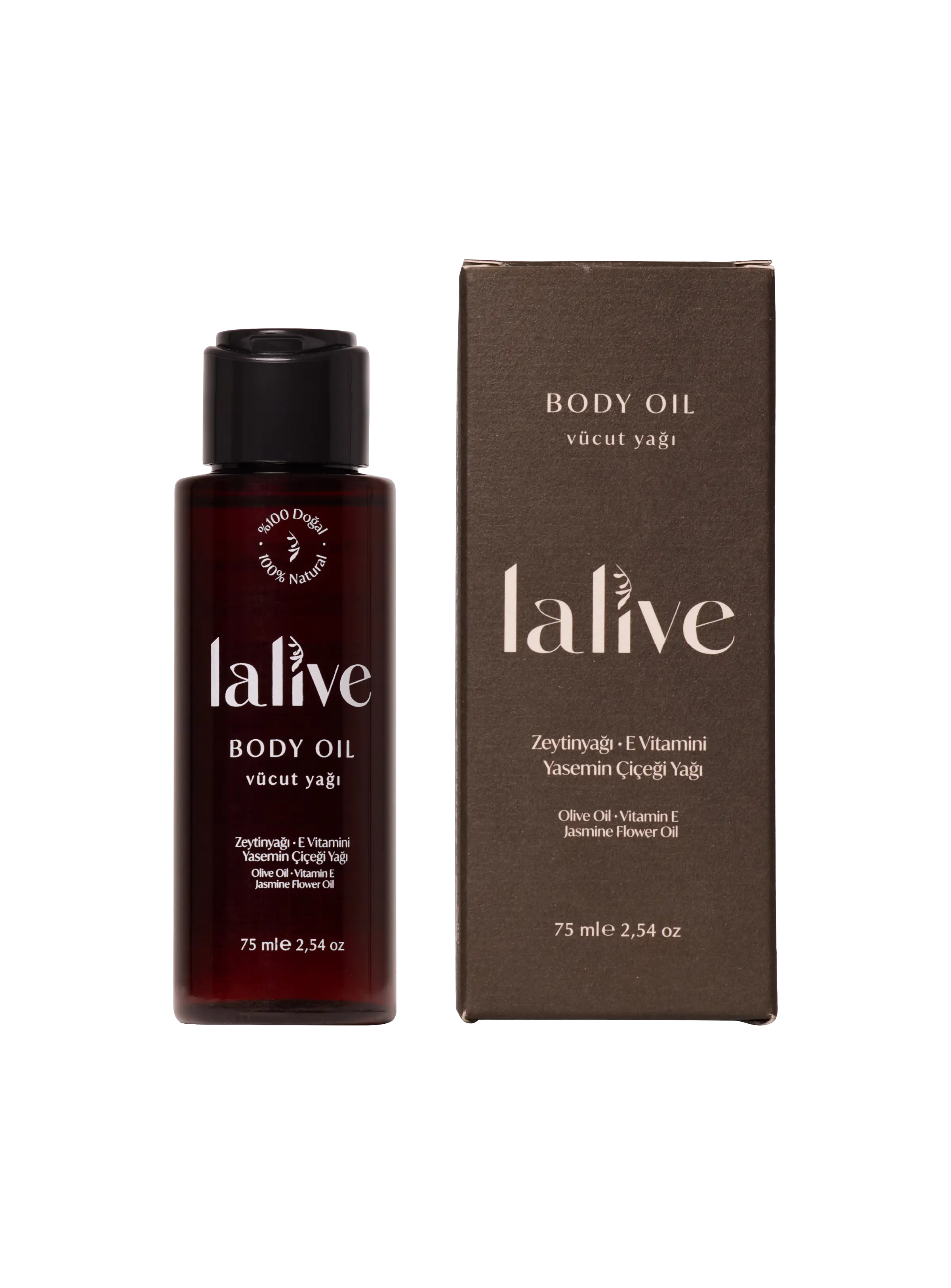 Lalive Seyahat Boy Vücut Yağı 75 Ml 3